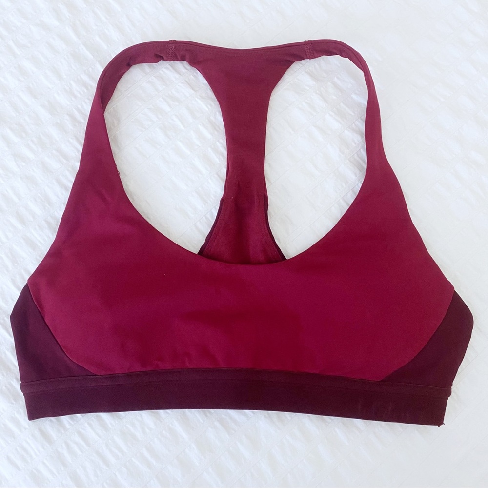 Lululemon Red Sports Bra